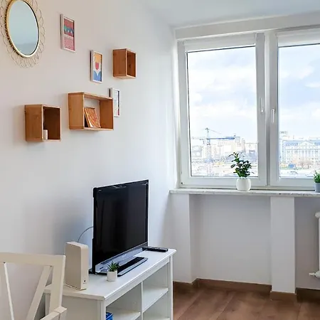Daire Sweet Life Next To Metro Station Varşova